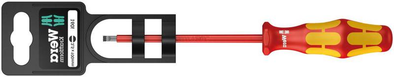 Отвертка диэлектрическая шлицевая 160 i SL VDE SB (1х5.5х125мм) Wera WE-100004