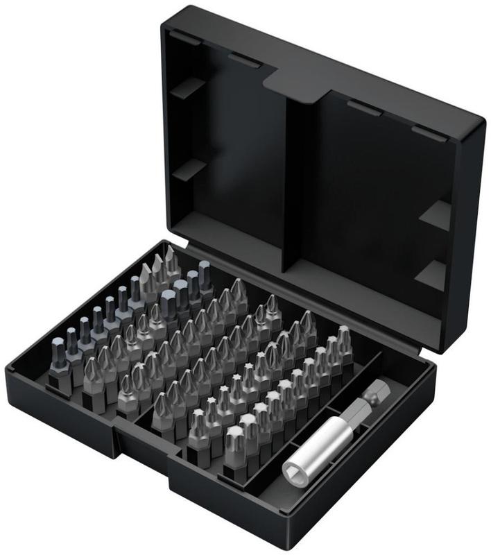 Набор бит с битодержателем Bit-Safe 61 Universal 3 61 предмет 1/4дюйм C6.3 Wera WE-057127