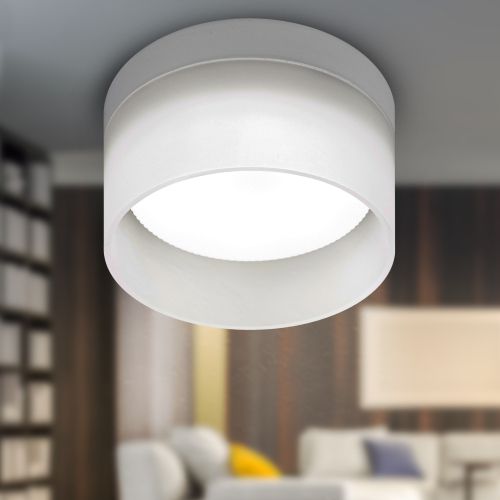 Светильник OL30 WH GX53 настен./потолочн. спот бел. Эра Б0056359