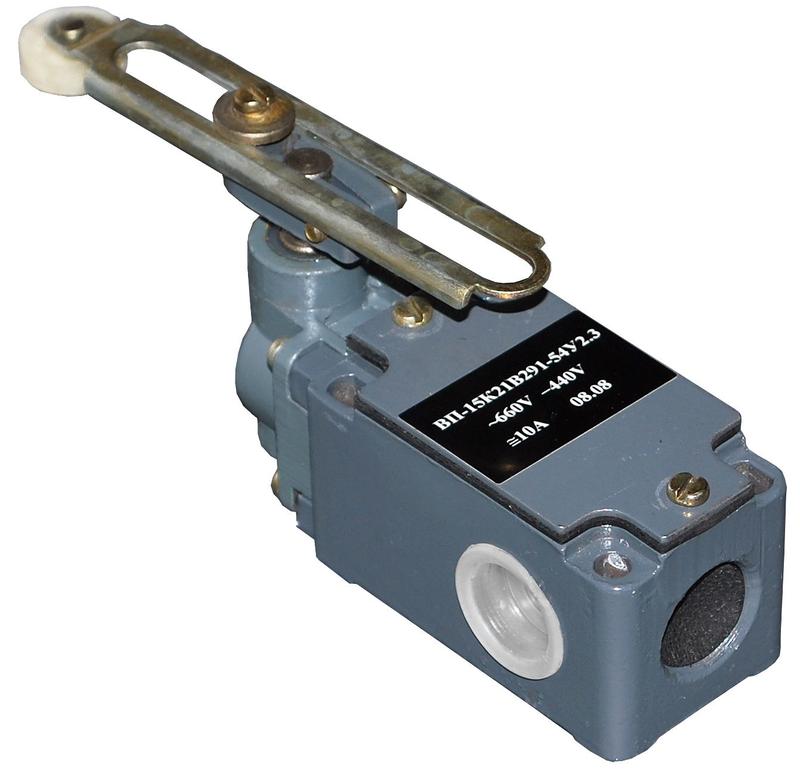 Выключатель путевой ВП-15К21А291-54У2.3 1НО+1НЗ 10А IP54 рычаг с роликом регулир. по длине полумгновенного действия A8014-80085763