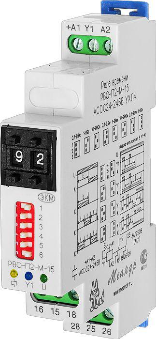 Реле времени РВО-П2-М-15 ACDC10-30B УХЛ4 (спец.) Меандр A8302-16930746
