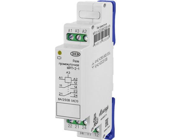 Реле промежуточное МРП-2-1 ACDC12В УХЛ4 Меандр A8302-16932511