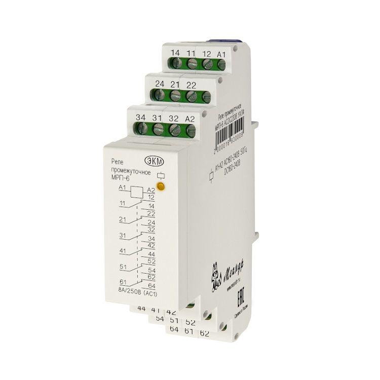 Реле промежуточное МРП-6 DC230В УХЛ4 Меандр A8302-16933956