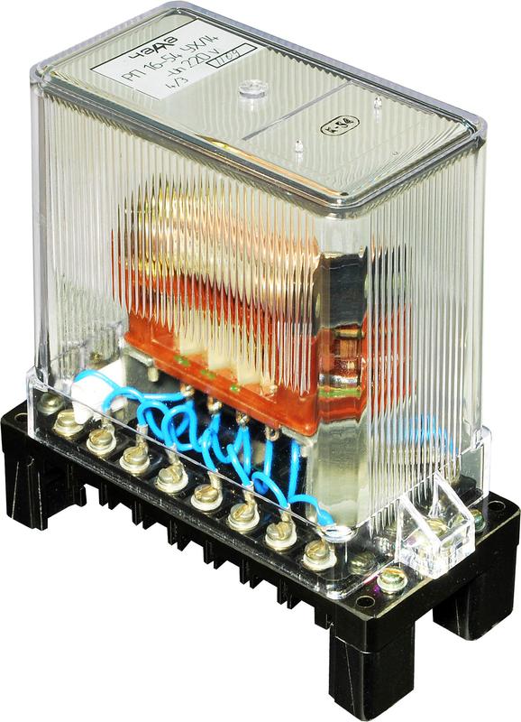 Реле промежуточное РП-16-5 110В DC 4/3 задн. присоед. ЧЭАЗ A8119-77952139