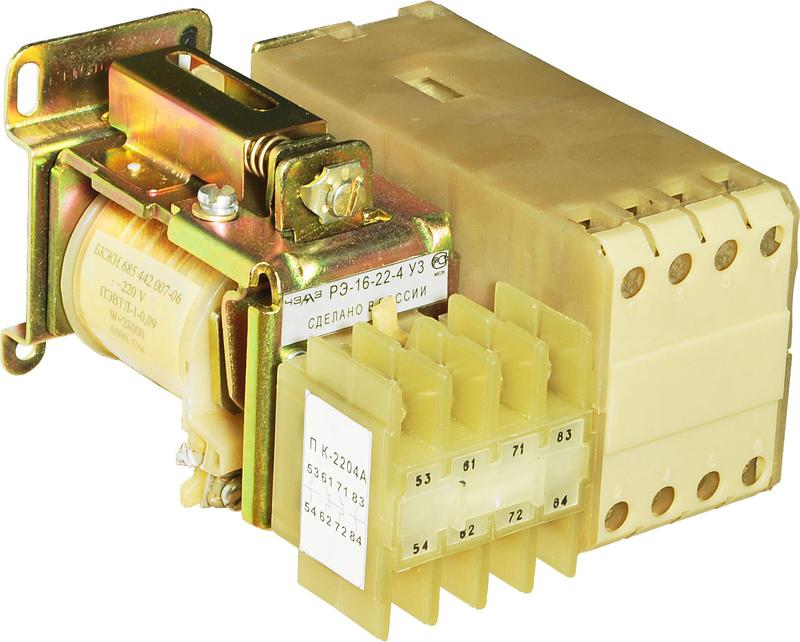 Реле промежуточное РЭ-16-22-4-110В DC ЧЭАЗ A8119-77964385