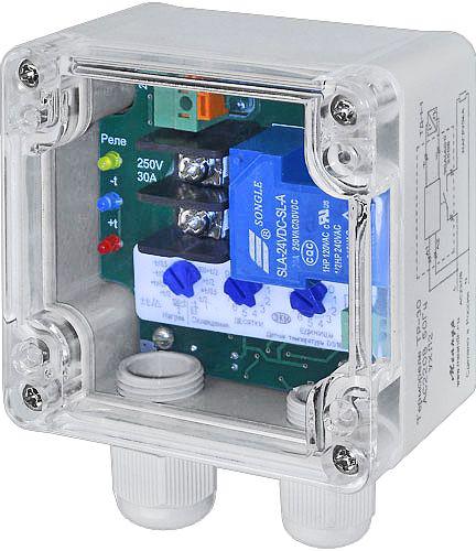 Реле температурное ТР-30 AC230В УХЛ4 прецизионная регулировка диапазон температур -55 +125град.C режимы "нагрев" "охлаждение" ток контактов исполнительного реле 30А 1з. Меандр A8302-16935123