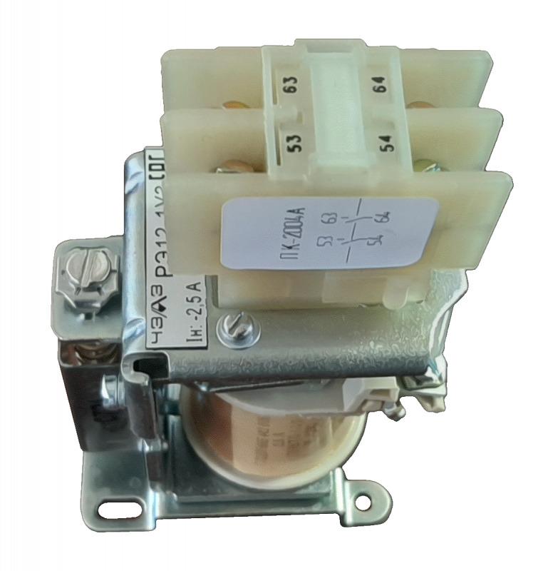 Реле тока РЭ-12-1-2.5А 1НО+1НЗ передн. присоед. ЧЭАЗ A8119-77941638