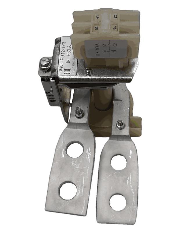 Реле тока РЭ-12-1-630А 2НО передн. присоед. ЧЭАЗ A8119-77941867