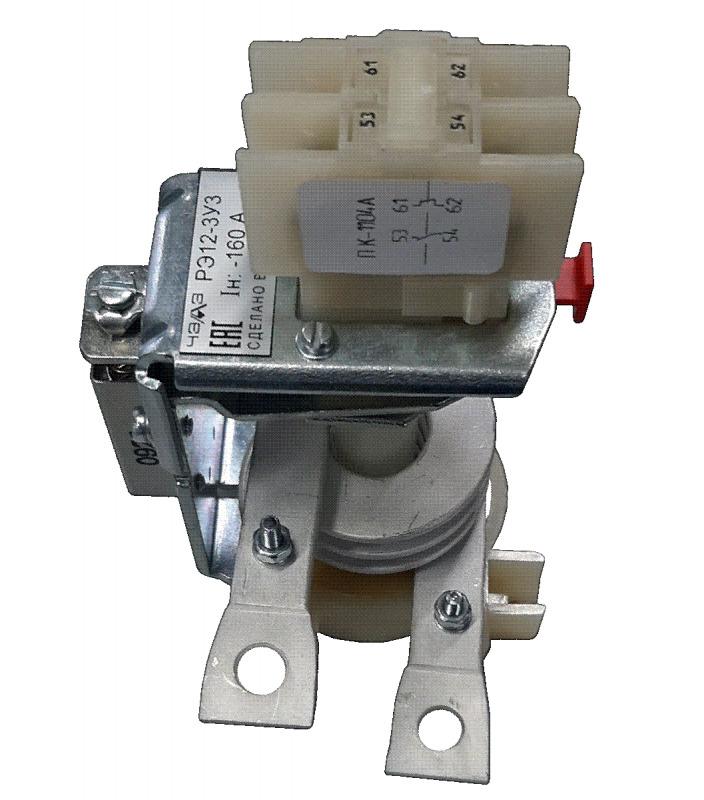 Реле тока РЭ-12-4-160А (220-700)% 1НО+1НЗ задн. присоед. ЧЭАЗ A8119-77943618
