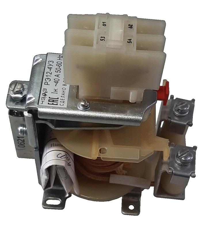 Реле тока РЭ-12-4-40А (110-350)% 1НО+1НЗ передн. присоед. ЧЭАЗ A8119-77944011