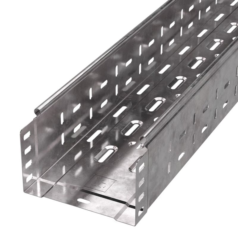 Лоток перфорированный 150х100 L3000 0.7мм Стандарт Промрукав PR16.0007