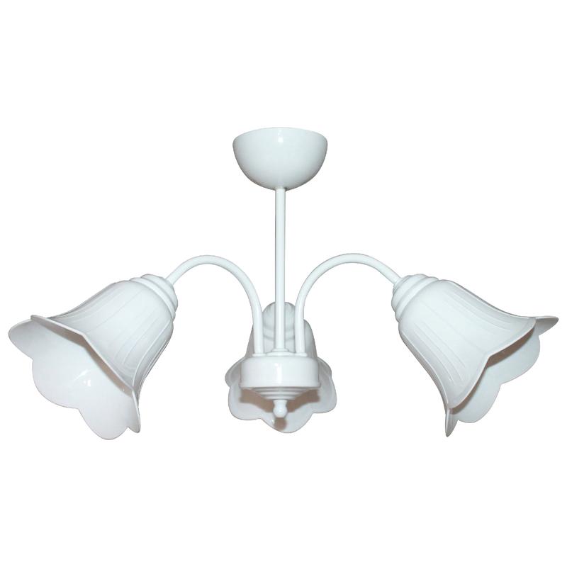 Светильник "Джина" 231 (плафон П0471) НСБ 01-3х60-151 Е27 (ИМ) подвесной бел. Элетех 1005404994