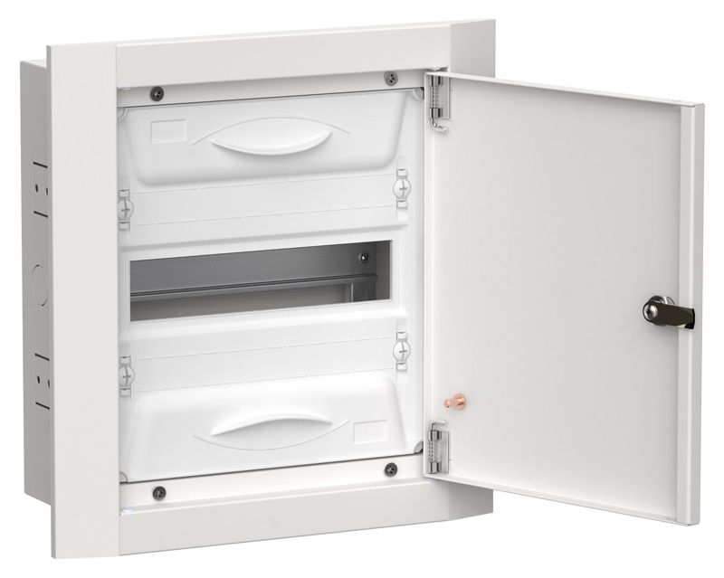 Корпус ЩРв-12 (1х12) TITAN 5 380х365х130 IP31 бел. метал. IEK TI5-50-V-012-31