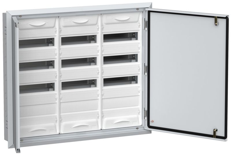 Корпус ЩРв-144 (3х48) TITAN 5 755х885х130 IP31 бел. метал. IEK TI5-50-V-3X048-31