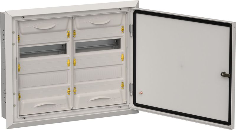 Корпус ЩРв-48 (2х24) TITAN 5 505х625х130 IP31 метал. сер. IEK TI5-50-V-2X024-31-7035