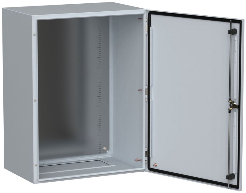 Корпус ЩМП-80.60.40 TITAN 5 УХЛ1 IP66 метал. IEK TI5-10-N-080-060-040-66