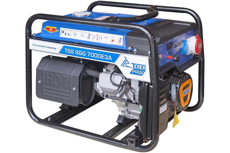 Генератор/электростанция/бензогенератор TSS SGG 7000E3A ГК ТСС 030021