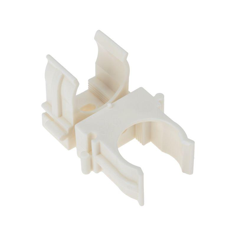 Держатель для труб (клипса) d20мм для монтажн. пистолета бел. Rexant 28-0420-3