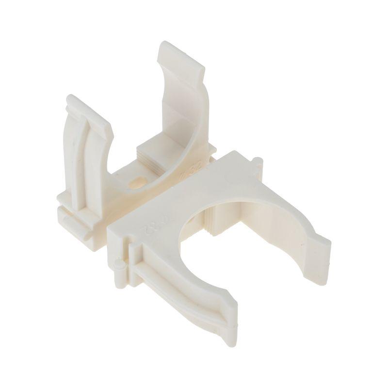 Держатель для труб (клипса) d32мм для монтажн. пистолета бел. Rexant 28-0432-3