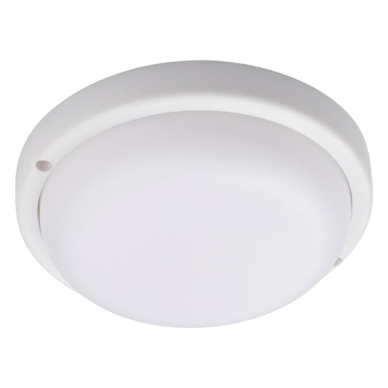 Светильник светодиодный "Банник" PBH-PC7-RSS 12Вт 4000К IP65 ЖКХ ДБП с оптико-акустическим датчиком white JazzWay 5045965