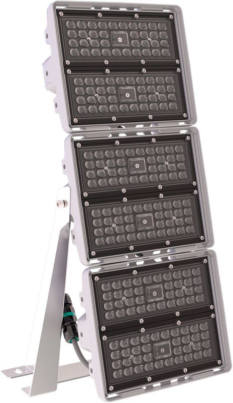 Прожектор светодиодный L-pixel 3/banner/150/К15/740/(R5)/01/MT-KM/I1-C3/220AC IP66 RAL7035 LEDEL PX150-41416-123-182