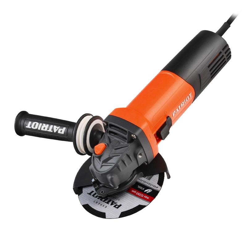 Машина шлифовальная угловая УШМ AG 126E пылезащ. 1050Вт диск 125мм PATRIOT 110301127