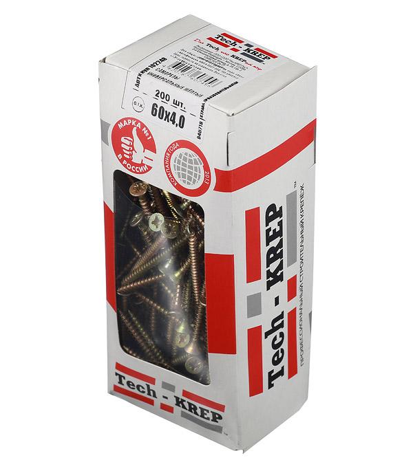 Саморез универсальный 60х4.0 желт. (коробка с окном) (уп.200шт) Zitar 102248