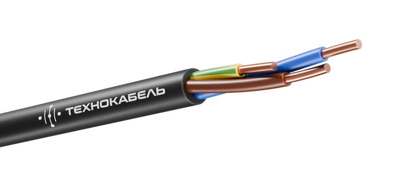 Кабель ВВГнг(А)-LSLTx 3х1.5 (N PE) 0.66кВ (м) Технокабель 00-00148410
