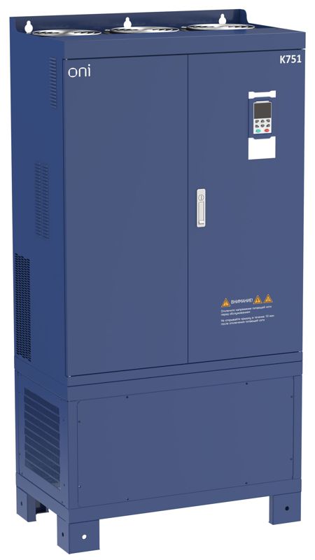 Преобразователь частоты K751 380В 3Ф 500-560кВт 930-1020А ONI K751-33-500560RM