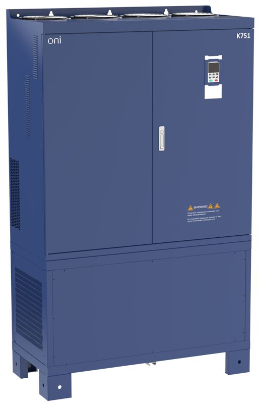 Преобразователь частоты K751 380В 3Ф 630кВт 1120А ONI K751-33-630RM