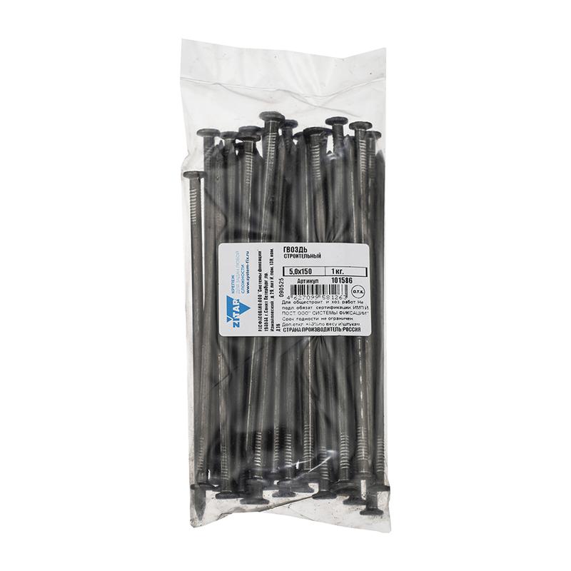 Гвоздь строительный 5х150 (уп.1кг) Zitar 101586
