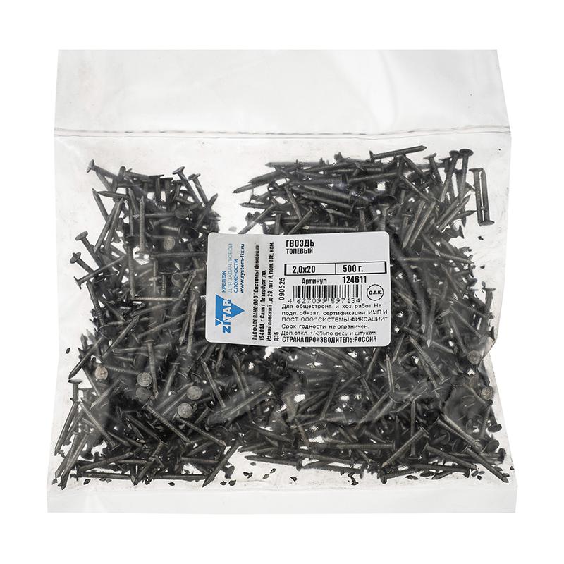 Гвоздь толевый 2х20 (уп.0.5кг) Tech-Krep/Zitar 124611