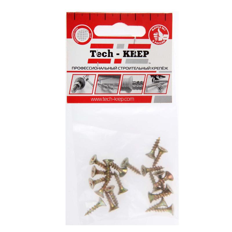 Саморез ШУж с потайн. головкой 4.0х16 (уп.25шт) Zitar 102488