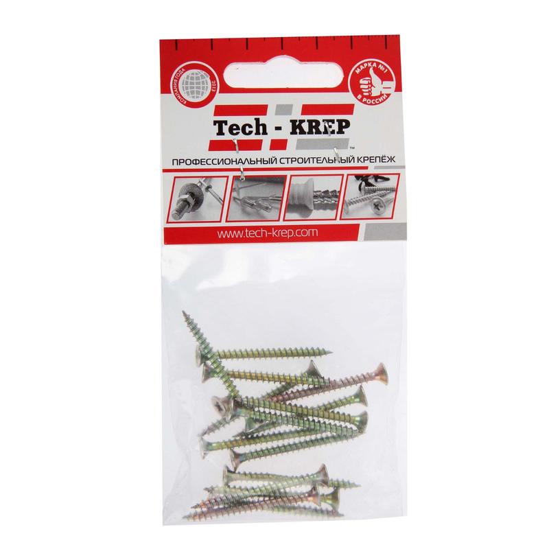 Саморез ШУж 4.0х40 потайной головкой (уп.15шт) Tech-Krep/Zitar 102493