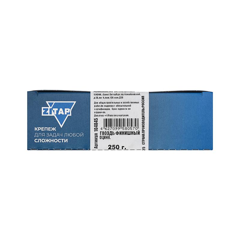 Гвоздь финишный 1.8х40 оцинк. (уп.0.25кг) Tech-Krep/Zitar 104845
