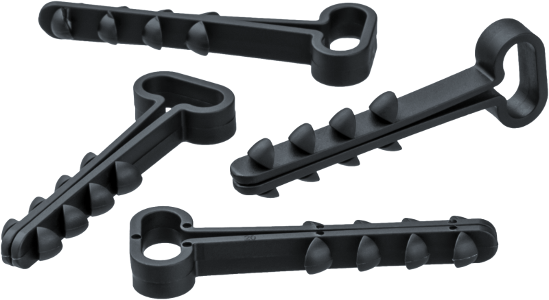 Дюбель-хомут для плоского кабеля 93 752 NCU-F-5-8-45-100-BL (уп.100шт) NAVIGATOR 93752