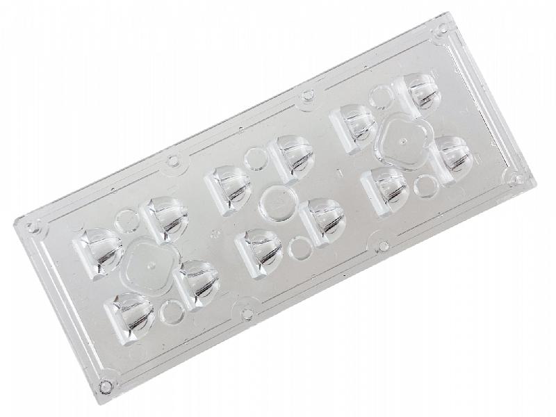 Оптика вторичная DK-173-135х55-TPII-M-H-12H1 (2х6-Dk-ШБ2-Г 135х55deg) с уплотнителем-5371 Аргос