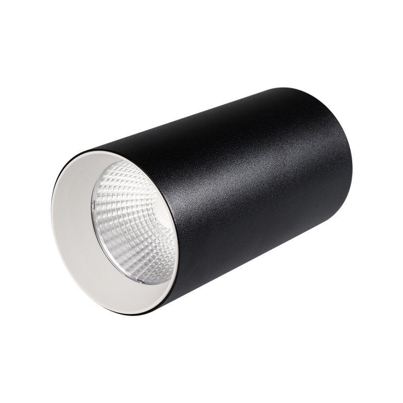 Светильник накладной SP-POLO-R85-1-15W Warm White 40deg (Black White Ring) (IP20 металл) Arlight 022955