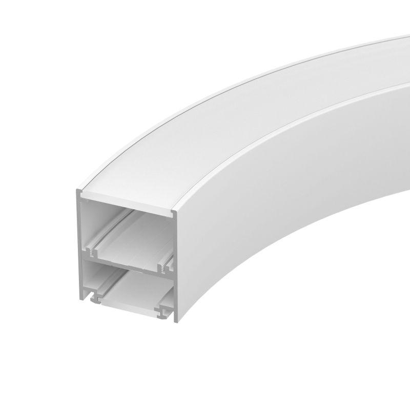 Профиль SL-ARC-5060-D1500-A45 WHITE (дуга 1 из 8) алюм. Arlight 032696