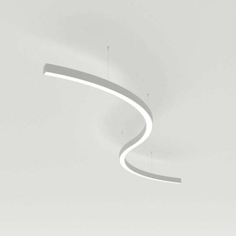 Светильник SP-LINE-HANG ARC-S3535-D1500-124W Warm3000 (WHITE 230В) металл Arlight 034054(1)