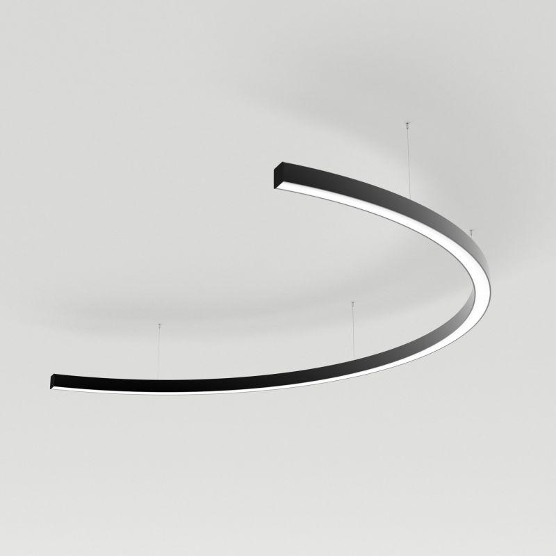 Светильник SP-LINE-HANG-ARC-C3535-D1500-61W Day4000 (BLACK 230В) металл Arlight 034035(1)