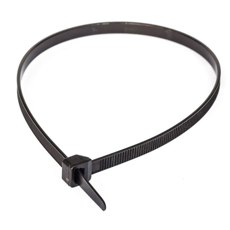 Хомут кабельный 3.6х300 нейлон (ч) (уп.100шт) Промрукав PR08.3070