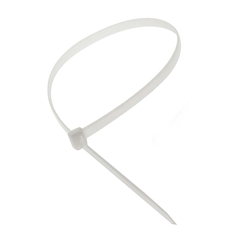 Хомут кабельный 9х600 нейлон бел. (уп.100 шт) Промрукав PR08.2722