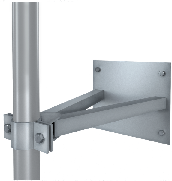 Кронштейн прижимной для трубы d75мм (вылет 1000мм) PROxima EKF kpms-75-1000