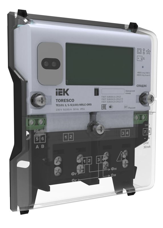 Счетчик TE101 1/1-5(100)-NRLC-ORS TORESCO IEK TR-TE101-100-1-RS
