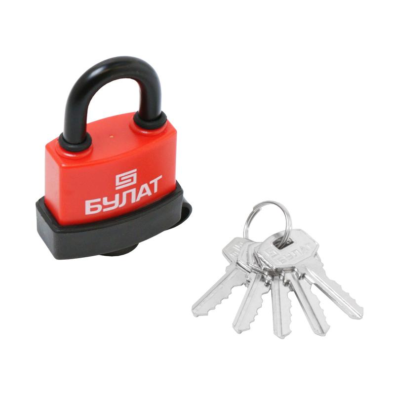 Замок навесной ВС 1-П42 ПЛ всепогодный 5кл. d8мм Булат 13 640