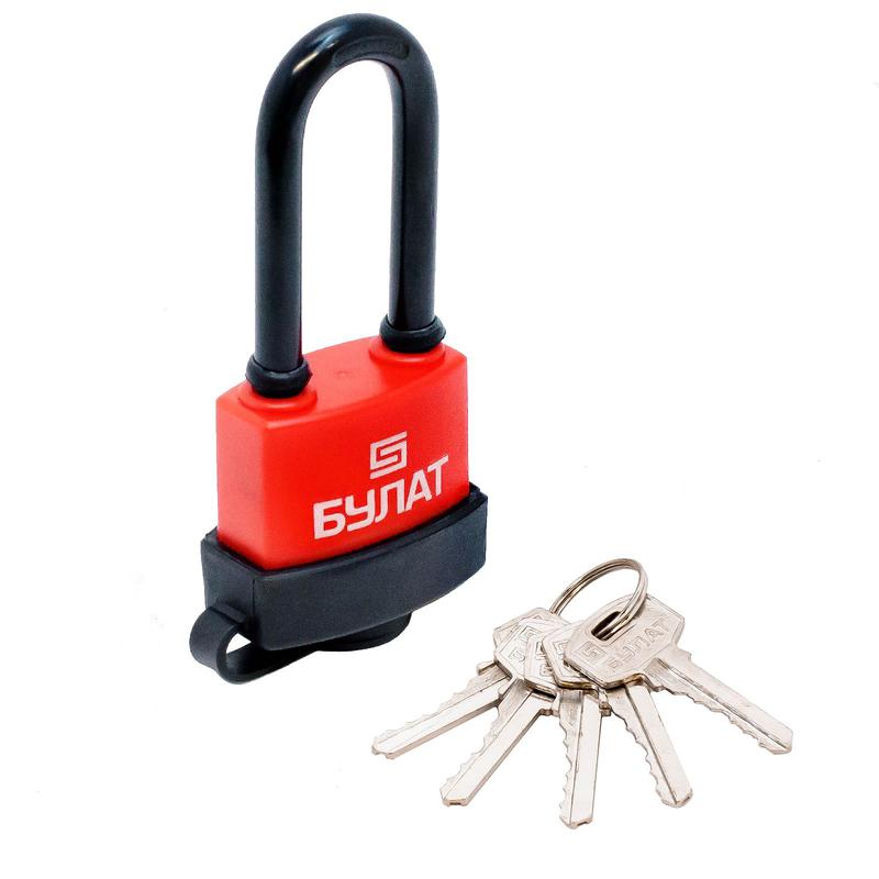 Замок навесной ВС 1-П42-01 ПЛ всепогодный 5кл. d8мм Булат 13 354
