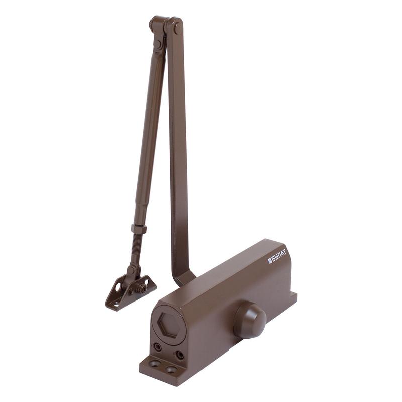 Доводчик дверной ULTIMATE ДД-150 A-C (80-160кг) морозостойкий корич. Булат 14 928