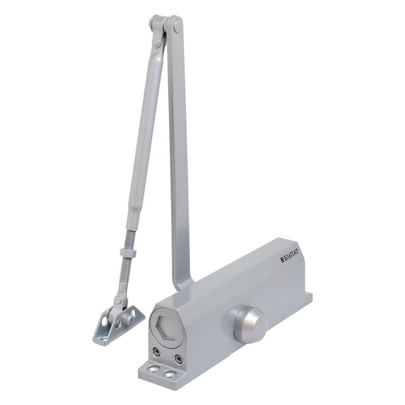 Доводчик дверной ULTIMATE ДД-180 A-S (110-180кг) морозостойкий сереб. Булат 14 930