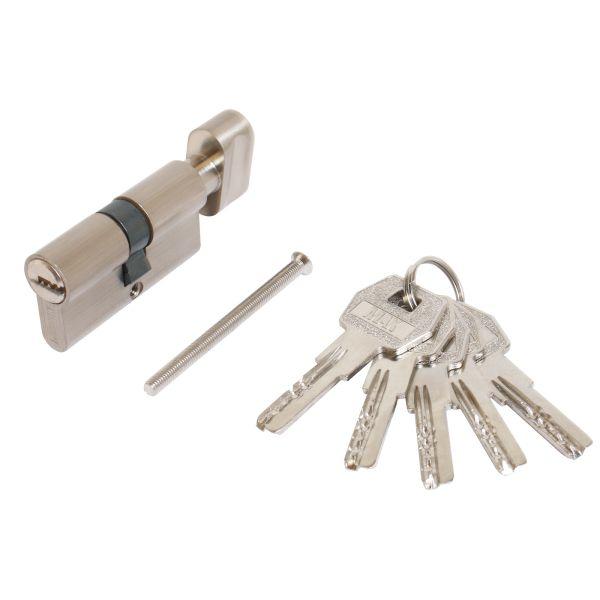 Механизм цилиндровый MAX 60 (30х30В) SN 5 ключей перфорир. ключ/вертушка Стандарт 14 795